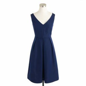 J. Crew Classic Kami Faille in Navy